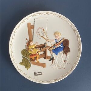 Norman Rockwell Decorative‎ Plate